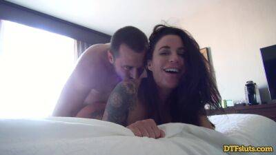 Webcam home perversions show inked wife craving for more on exgirlfriendmovies.com