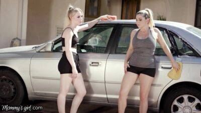 When Homemade Car Wash Gets Dirty - Christie stevens on exgirlfriendmovies.com