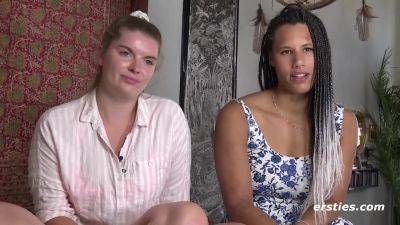 Amateur lesbians Natascha & Lena S - Brunette - Germany on exgirlfriendmovies.com