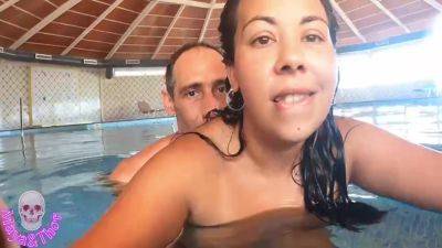 Maya Tetona Amateur Is Too Hot To Be Fucked In Pool on exgirlfriendmovies.com