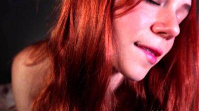 Petite amateur redheaded teen pisses and sucks cock on exgirlfriendmovies.com