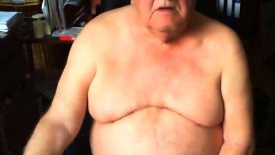 Grandpa stroke on webcam on exgirlfriendmovies.com